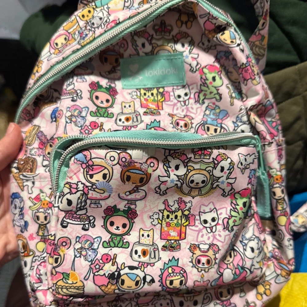 Tokidoki Multicolored Character Backpack - image 2